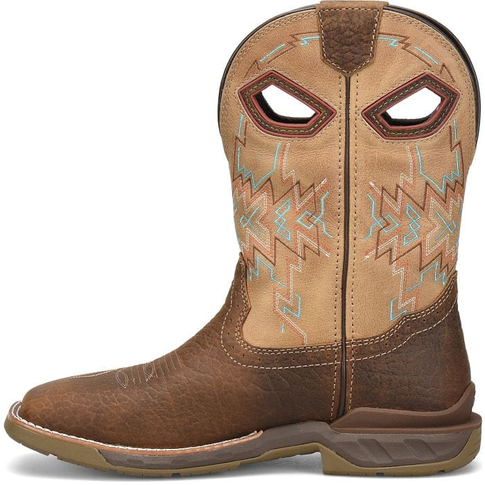 Double H Men's Phantom Rider Clem Brown Square Toe Work Boots DH5361 - Image 3