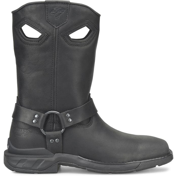 Double H Men's Phantom Rider Longranch Black Square Toe Harness Work Boots DH5431 - Image 2