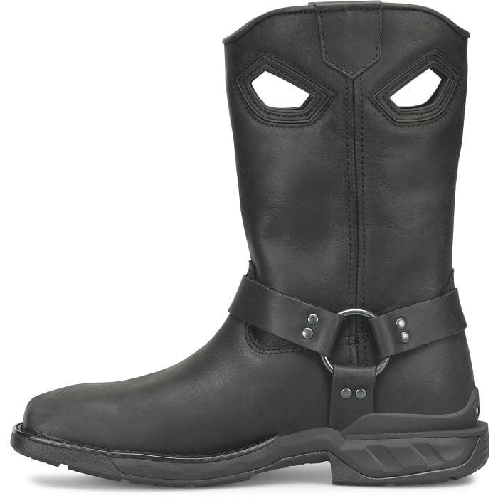 Double H Men's Phantom Rider Longranch Black Square Toe Harness Work Boots DH5431 - Image 3