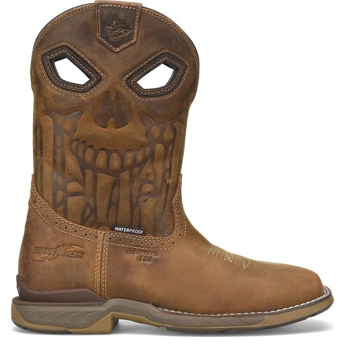 Double H Men's Phantom Rider Lycan Dark Brown Waterproof Composite Toe Work Boots DH5398 - Image 3