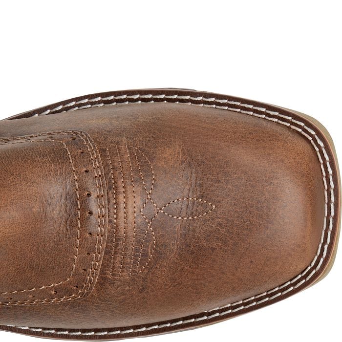 Double H Men's Phantom Rider Malign Brown Waterproof Square Toe Work Boots DH5378 - Image 4