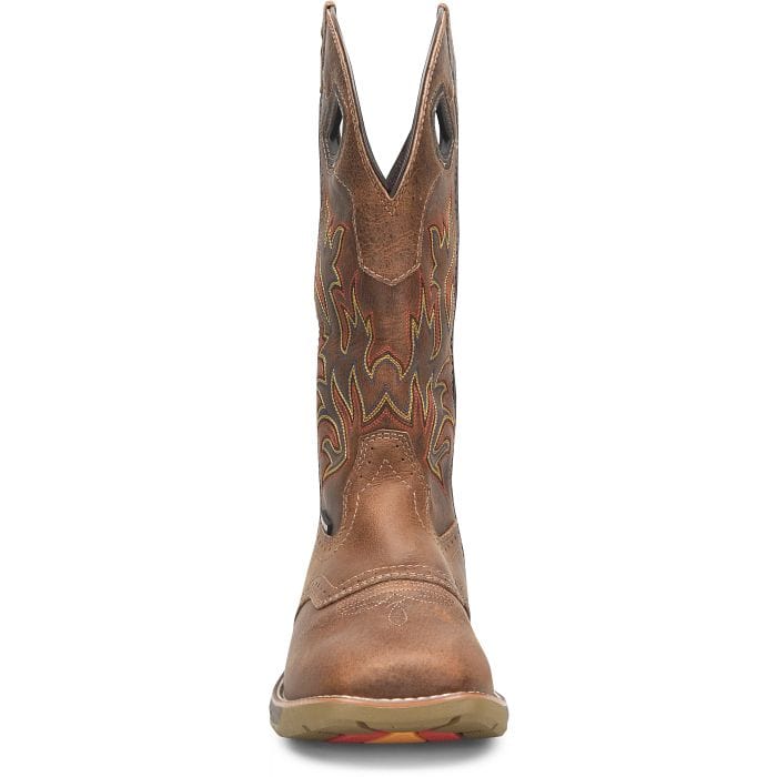 Double H Men's Phantom Rider Malign Brown Waterproof Square Toe Work Boots DH5378 - Image 5