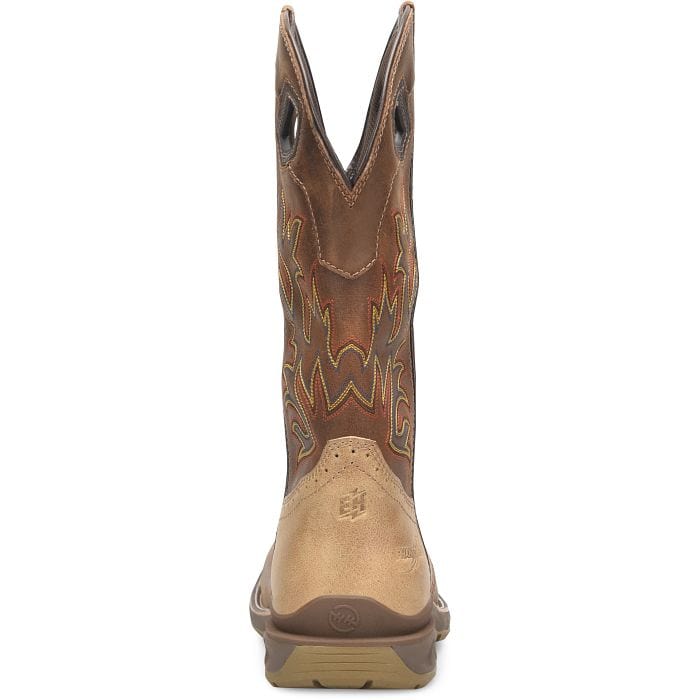 Double H Men's Phantom Rider Malign Brown Waterproof Square Toe Work Boots DH5378 - Image 6