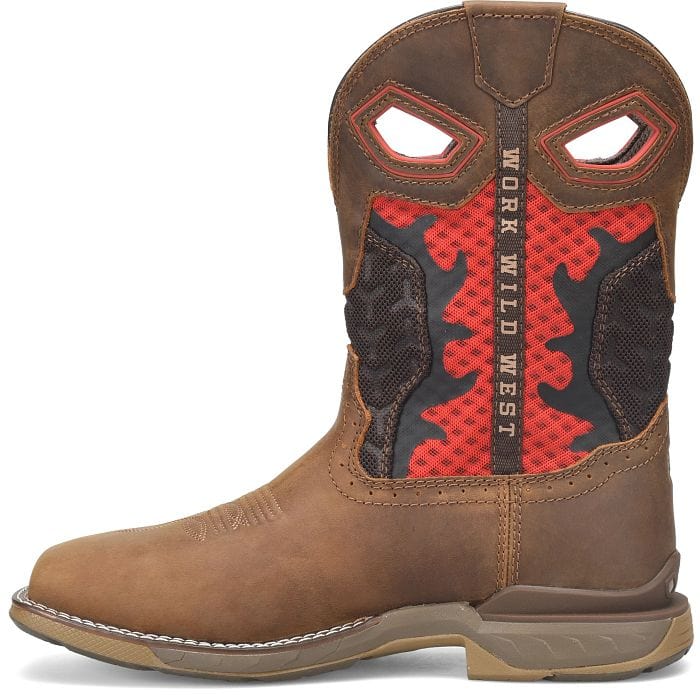 Double H Men's Phantom Rider Purge Red Waterproof Composite Toe Work Boots DH5391 - Image 3