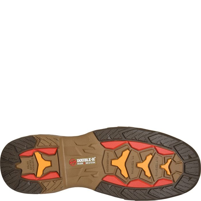 Double H Men's Phantom Rider Raid Brown Composite Toe Work Boots DH5393 - Image 6
