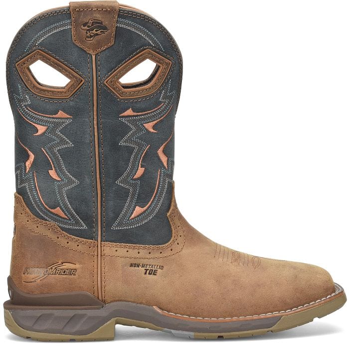 Double H Men's Phantom Rider Troy Blue Composite Toe Work Boots DH5357 - Image 2
