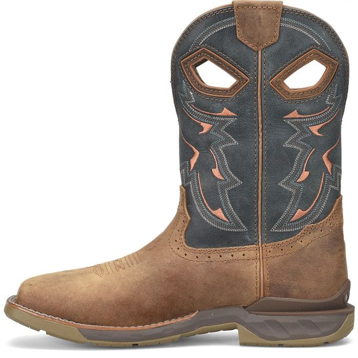Double H Men's Phantom Rider Troy Blue Composite Toe Work Boots DH5357 - Image 3