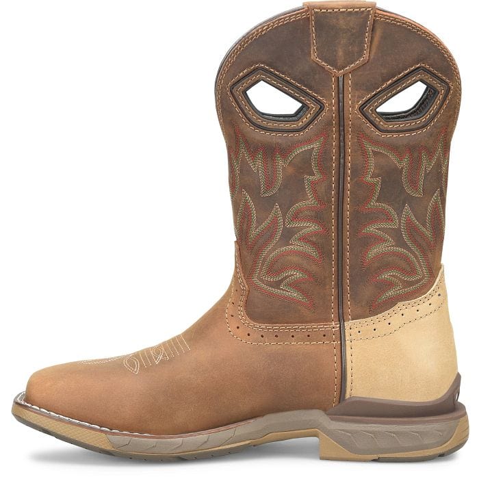 Double H Men's Phantom Rider Veil Brown Square Toe Work Boots DH5387 - Image 3