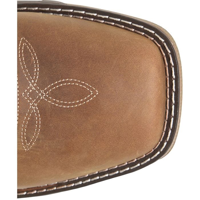 Double H Men's Phantom Rider Veil Brown Square Toe Work Boots DH5387 - Image 4