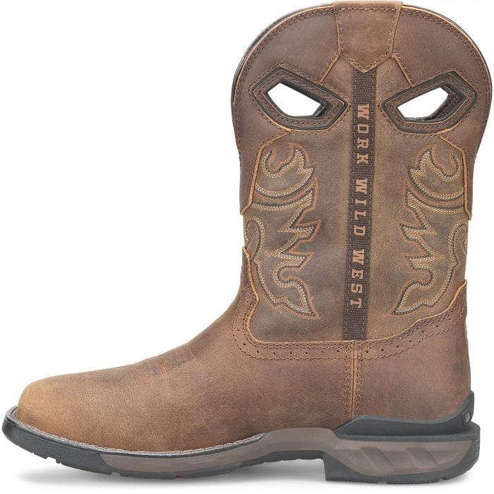 Double H Men's Phantom Rider Wilmore Brown Waterproof Composite Toe Work Boots DH5370 - Image 3