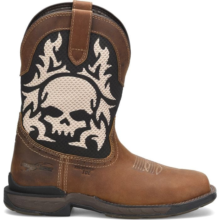 Double H Men's Phantom Rider Witness Brown Composite Toe Work Boots DH5388 - Image 2