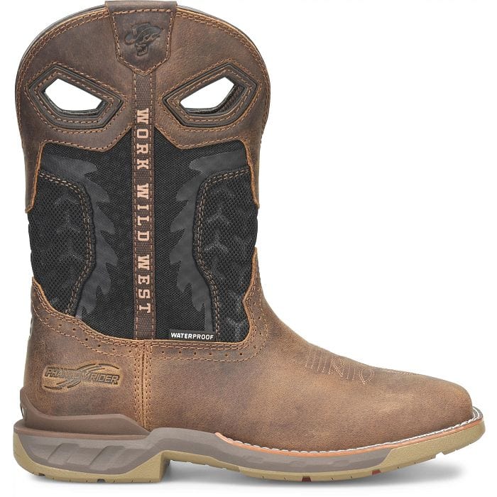 Double H Men's Phantom Rider Zenon Brown Square Toe Work Boots DH5376 - Image 2