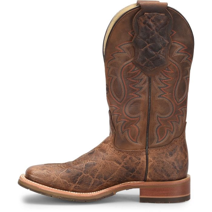 Double H Men's Pick Pocket Bregman Brown Square Toe Work Boots DH8645 - Image 3