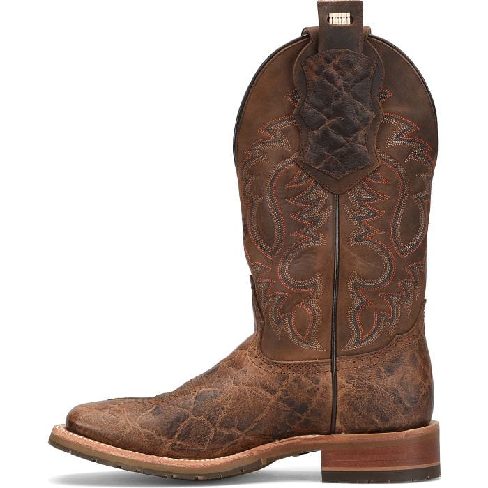Double H Men's Pick Pocket Bregman Brown Square Toe Work Boots DH8645 - Image 4