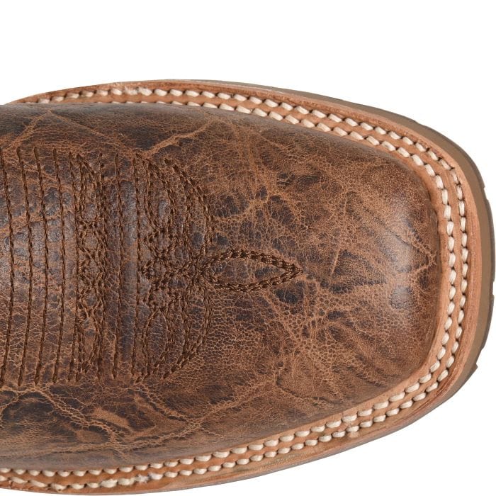 Double H Men's Pick Pocket Bregman Brown Square Toe Work Boots DH8645 - Image 6