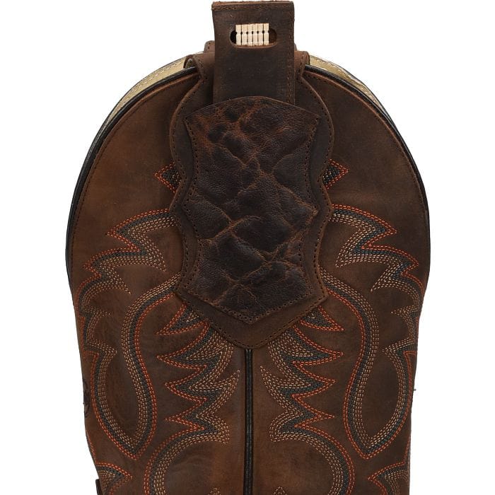 Double H Men's Pick Pocket Bregman Brown Square Toe Work Boots DH8645 - Image 7