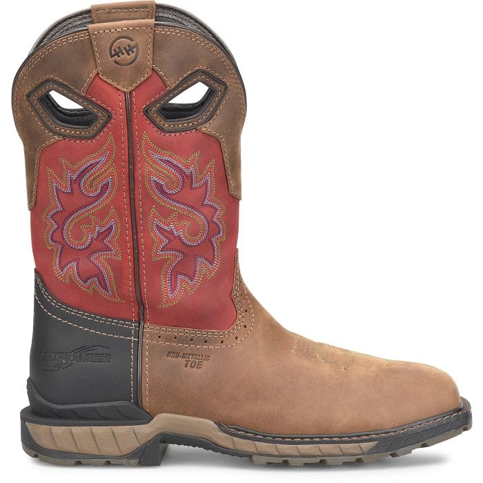 Double H Symbol Dark Brown Waterproof Composite Toe Work Boots DH5395 - Image 2