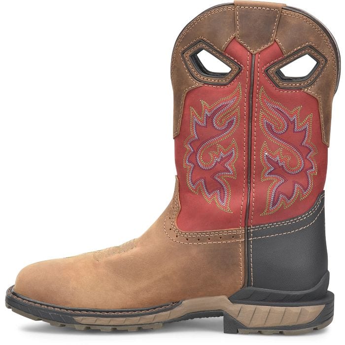 Double H Symbol Dark Brown Waterproof Composite Toe Work Boots DH5395 - Image 3