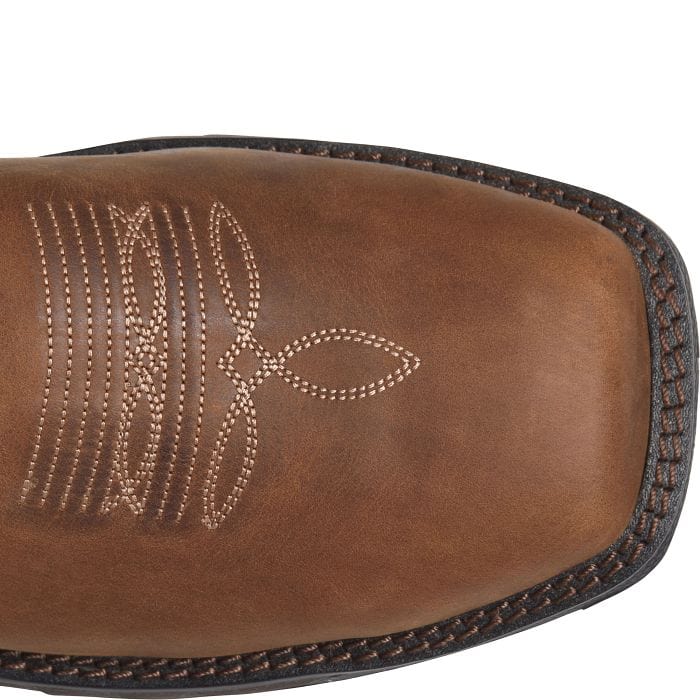 Double H Symbol Dark Brown Waterproof Composite Toe Work Boots DH5395 - Image 4