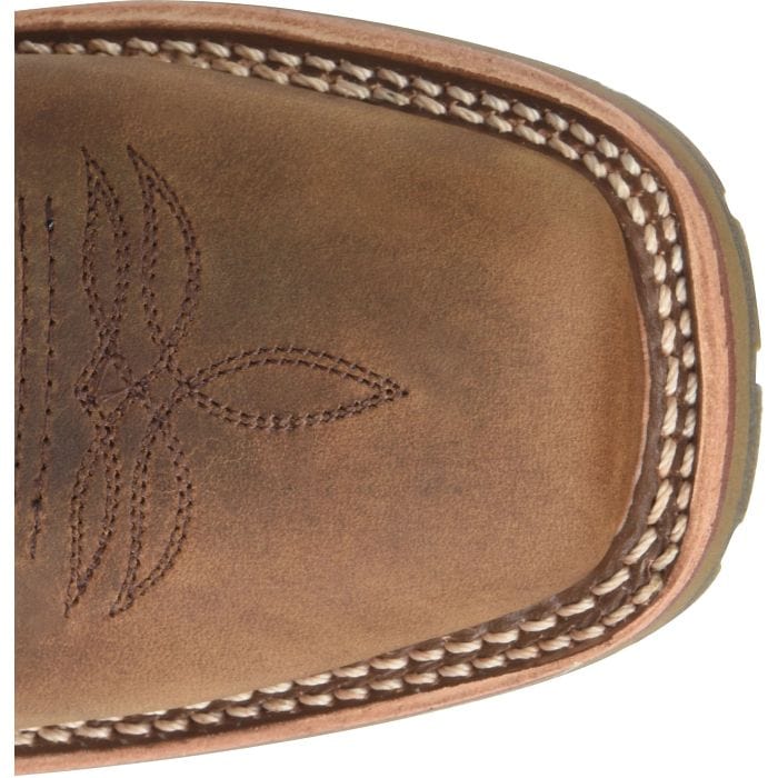 Double H Women's Charity Brown Square Toe Work Boots DH5314 - Image 4