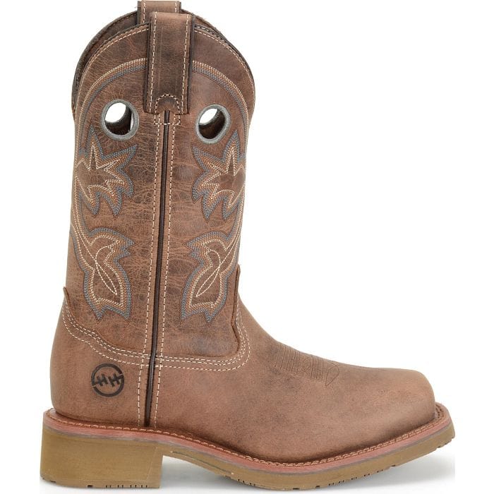 Double H Women's Haddie Brown Composite Toe Work Boots DH2411 - Image 2
