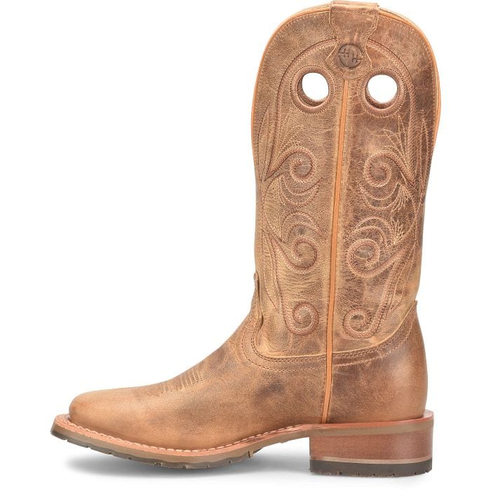 Double H Women's Kenna Medium Brown Square Toe Work Boots DH7035 - Image 3