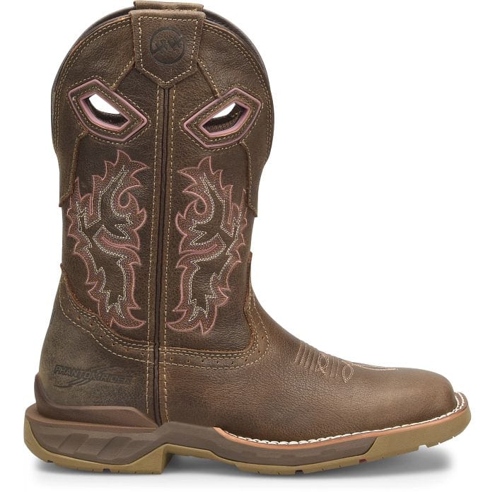 Double H Women's Phantom Rider Ari Brown Composite Toe Work Boots DH5374 - Image 2
