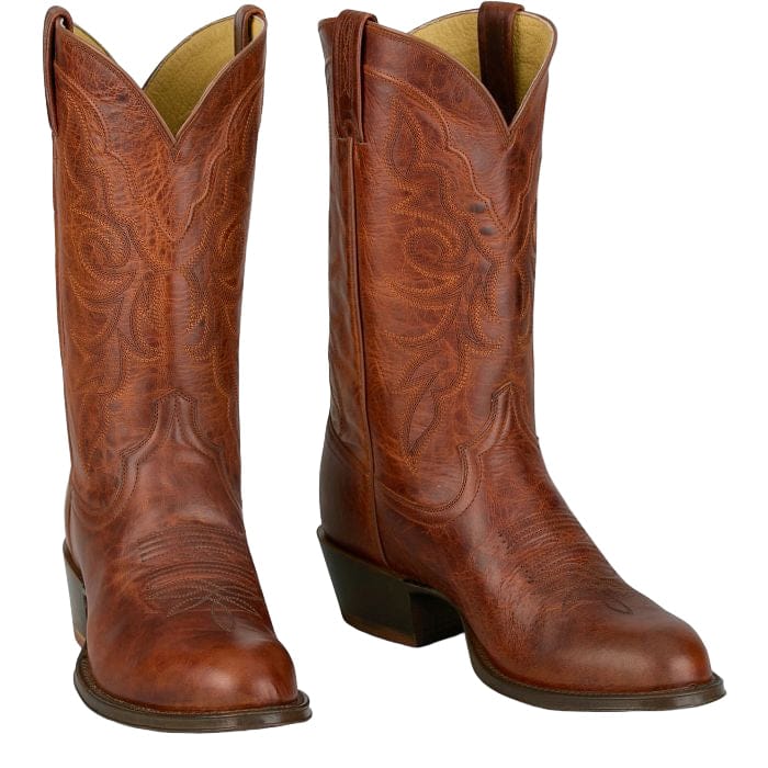 Tony Lama Men's Cognac Marco Western Boots DR3053 - Image 6