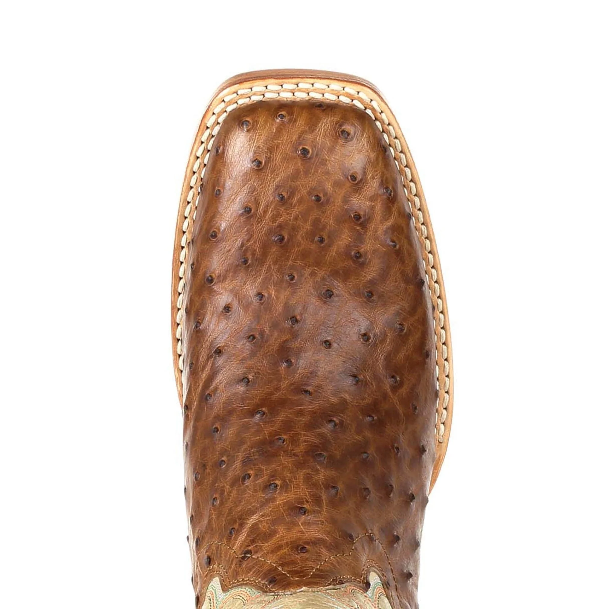 Durango Women's Premium Sunset Wheat Exotic Full Quill Ostrich Western Boots DRD0388 - Image 5