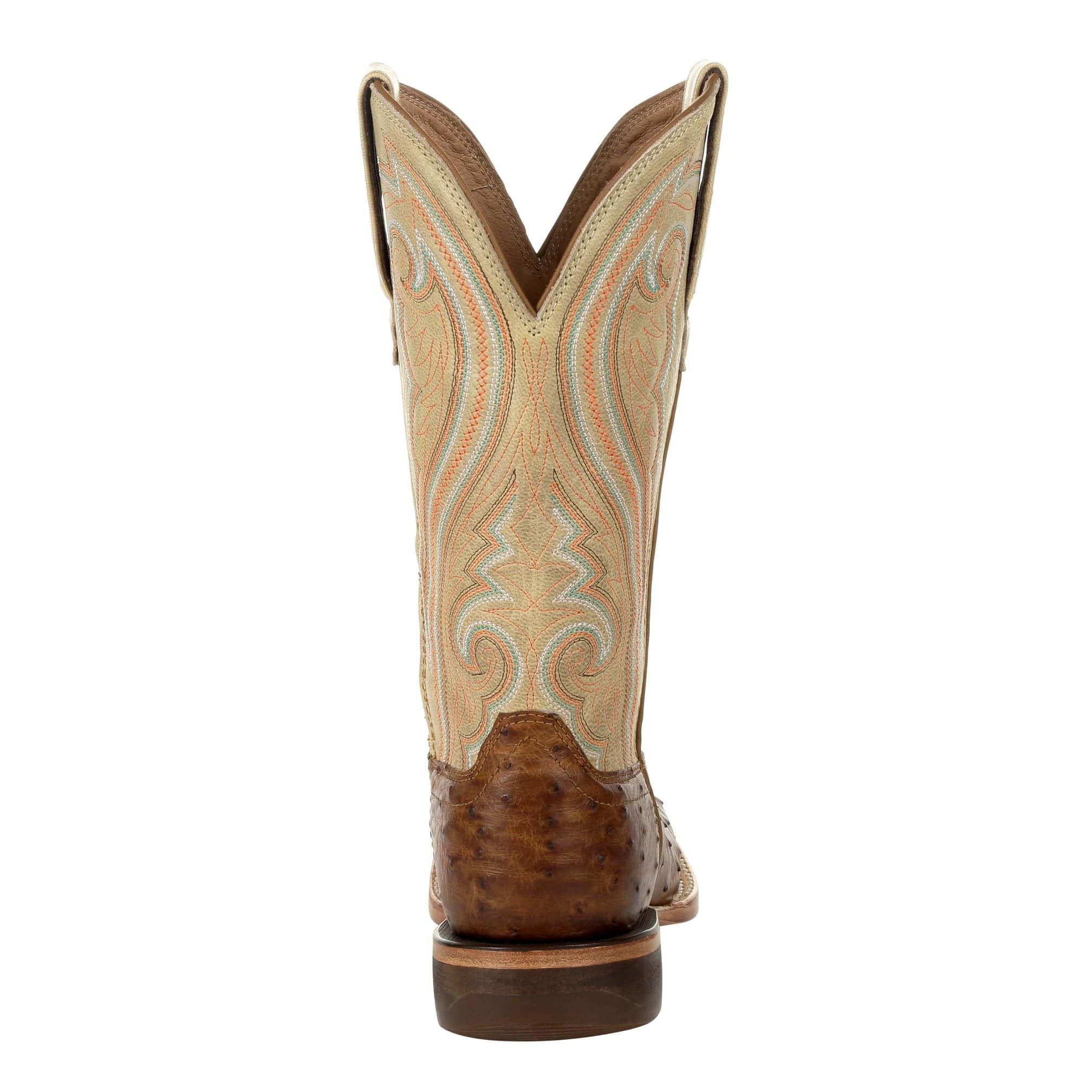 Durango Women's Premium Sunset Wheat Exotic Full Quill Ostrich Western Boots DRD0388 - Image 6
