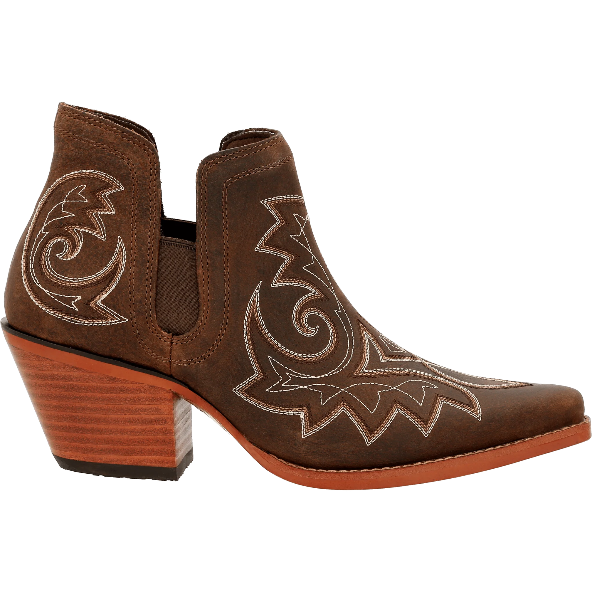 Durango Women's Crush™ Coffee Brown Western Booties DRD0399 - Image 2