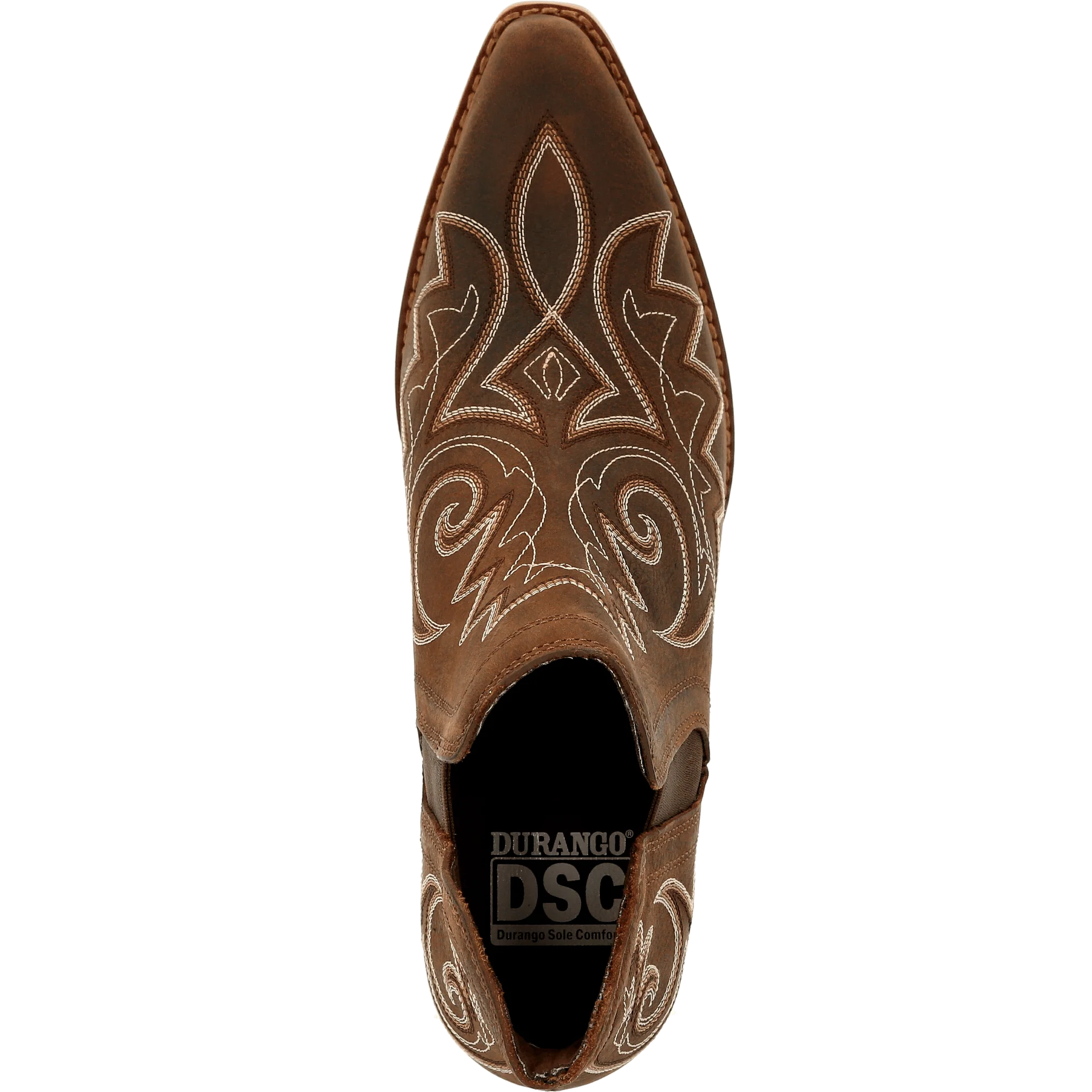 Durango Women's Crush™ Coffee Brown Western Booties DRD0399 - Image 4
