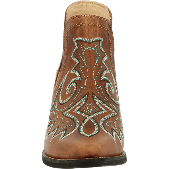Durango Women's Crush™ Golden Brown Western Booties DRD0401 - Image 4