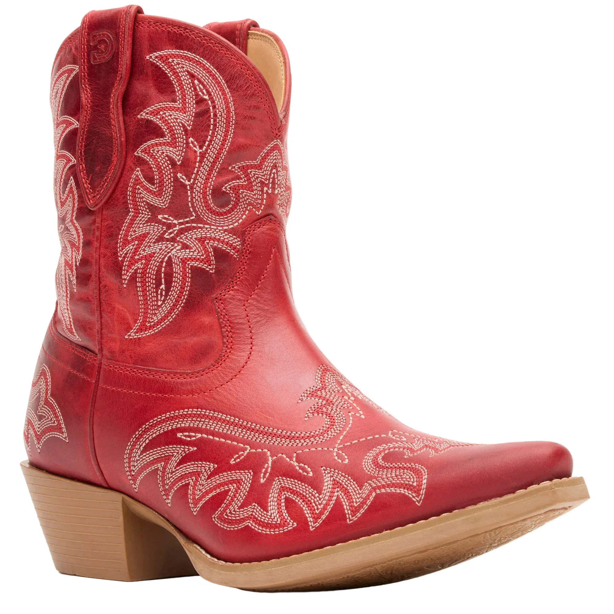 Durango Women's Crimson Red Shyloh Pony Booties DRD0490