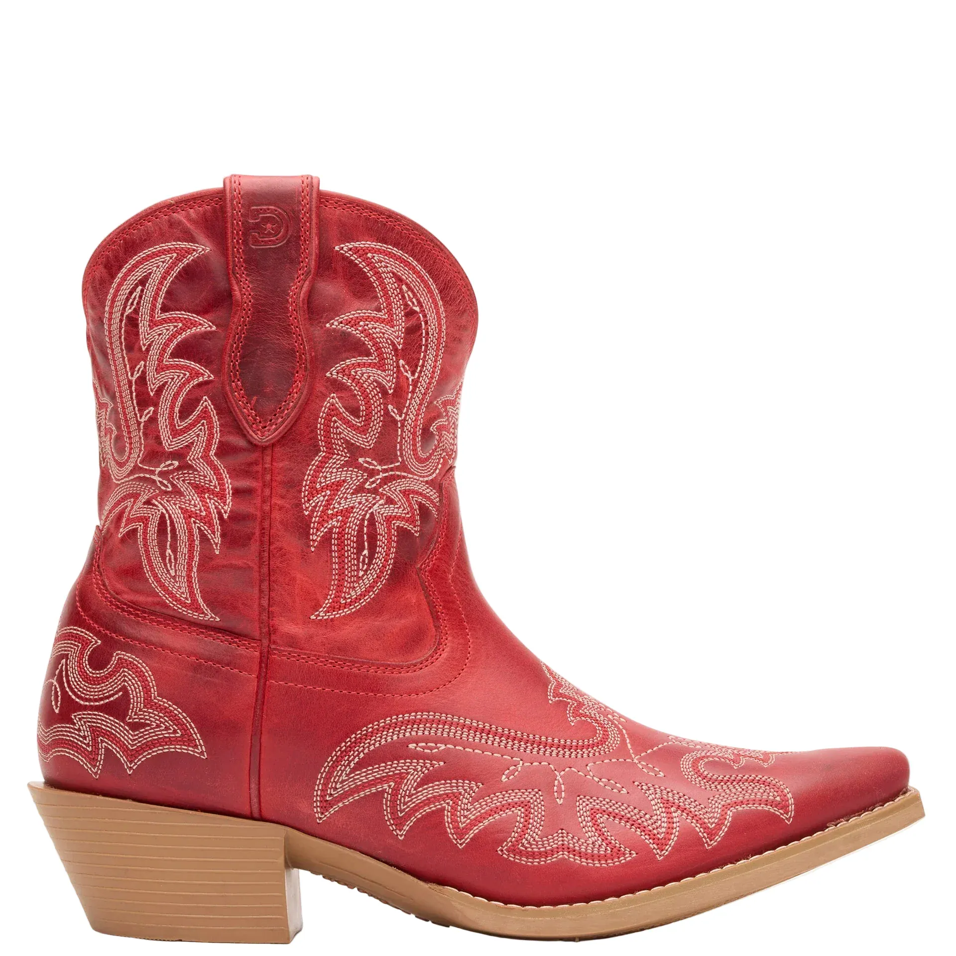 Durango Women's Crimson Red Shyloh Pony Booties DRD0490 - Image 2