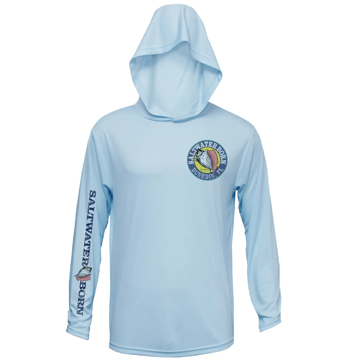 Dunedin, FL Action Tarpon Long Sleeve UPF 50+ Dry-Fit Hoodie - Image 4