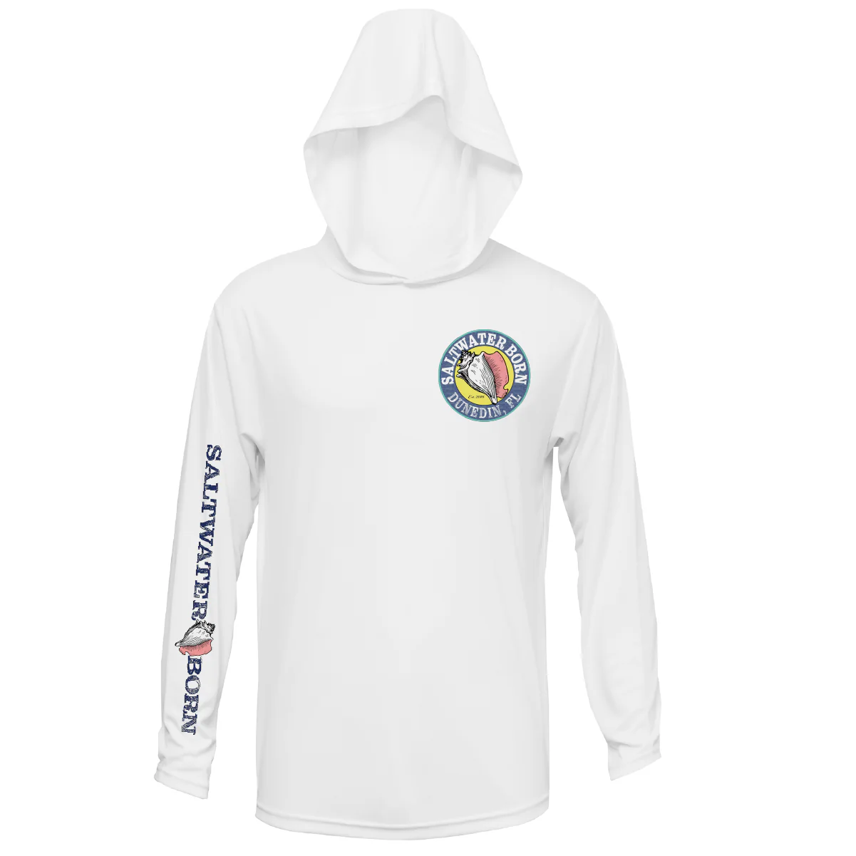 Dunedin, FL Action Tarpon Long Sleeve UPF 50+ Dry-Fit Hoodie - Image 6