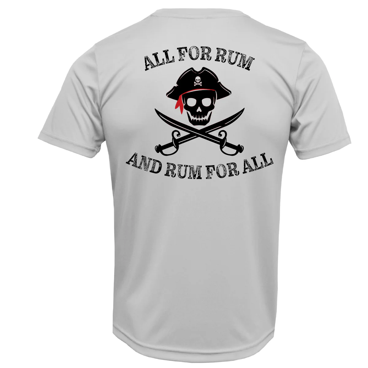 Dunedin, FL "All For Rum and Rum For All" Men's Short Sleeve UPF 50+ Dry-Fit Shirt