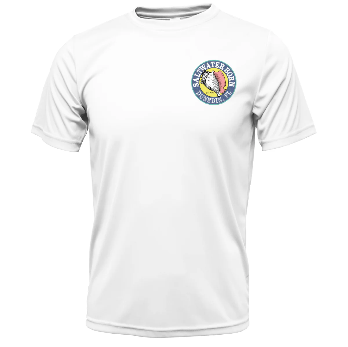 Dunedin, FL "All For Rum and Rum For All" Men's Short Sleeve UPF 50+ Dry-Fit Shirt - Image 4