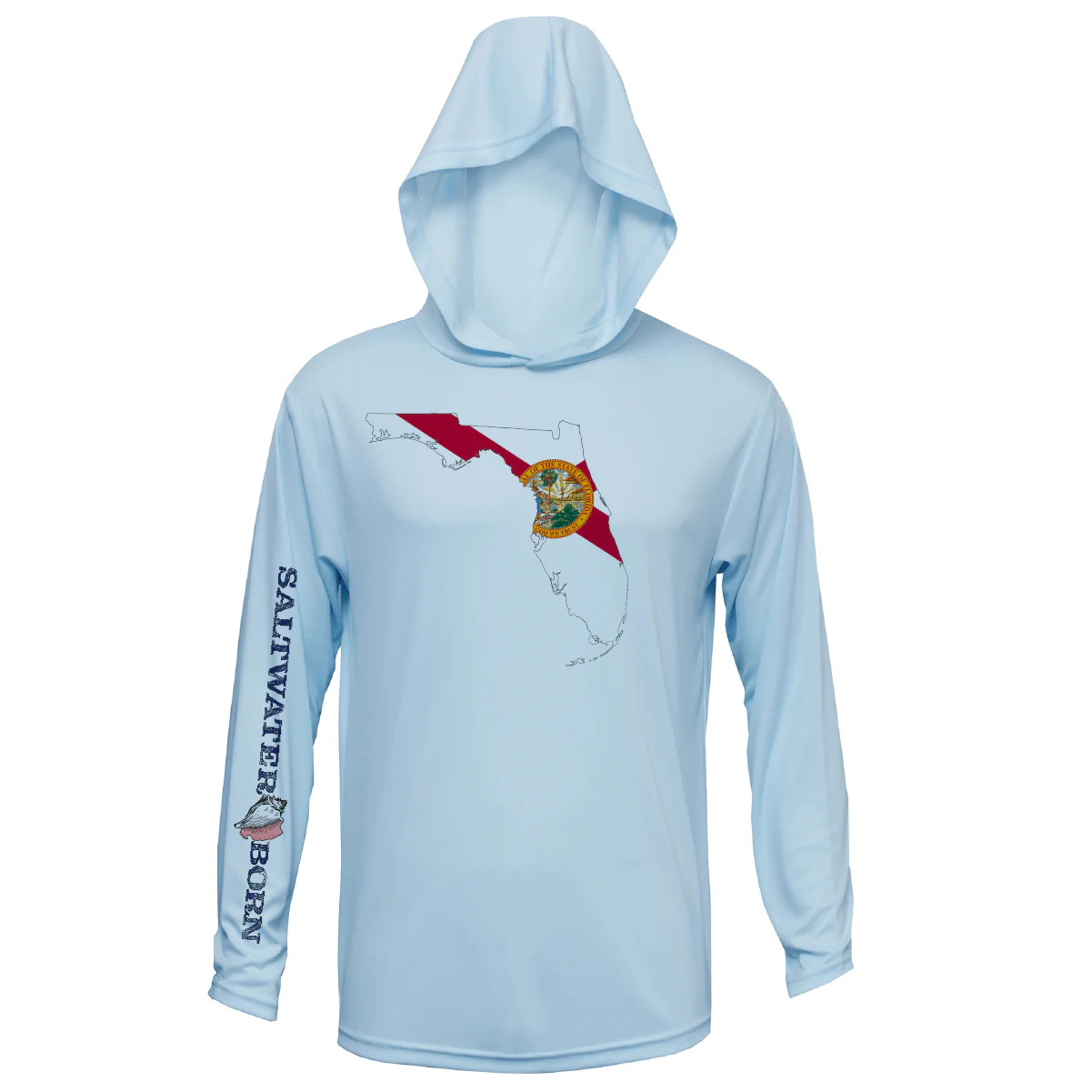 Dunedin, FL State of Florida Long Sleeve UPF 50+ Dry-Fit Hoodie - Image 3