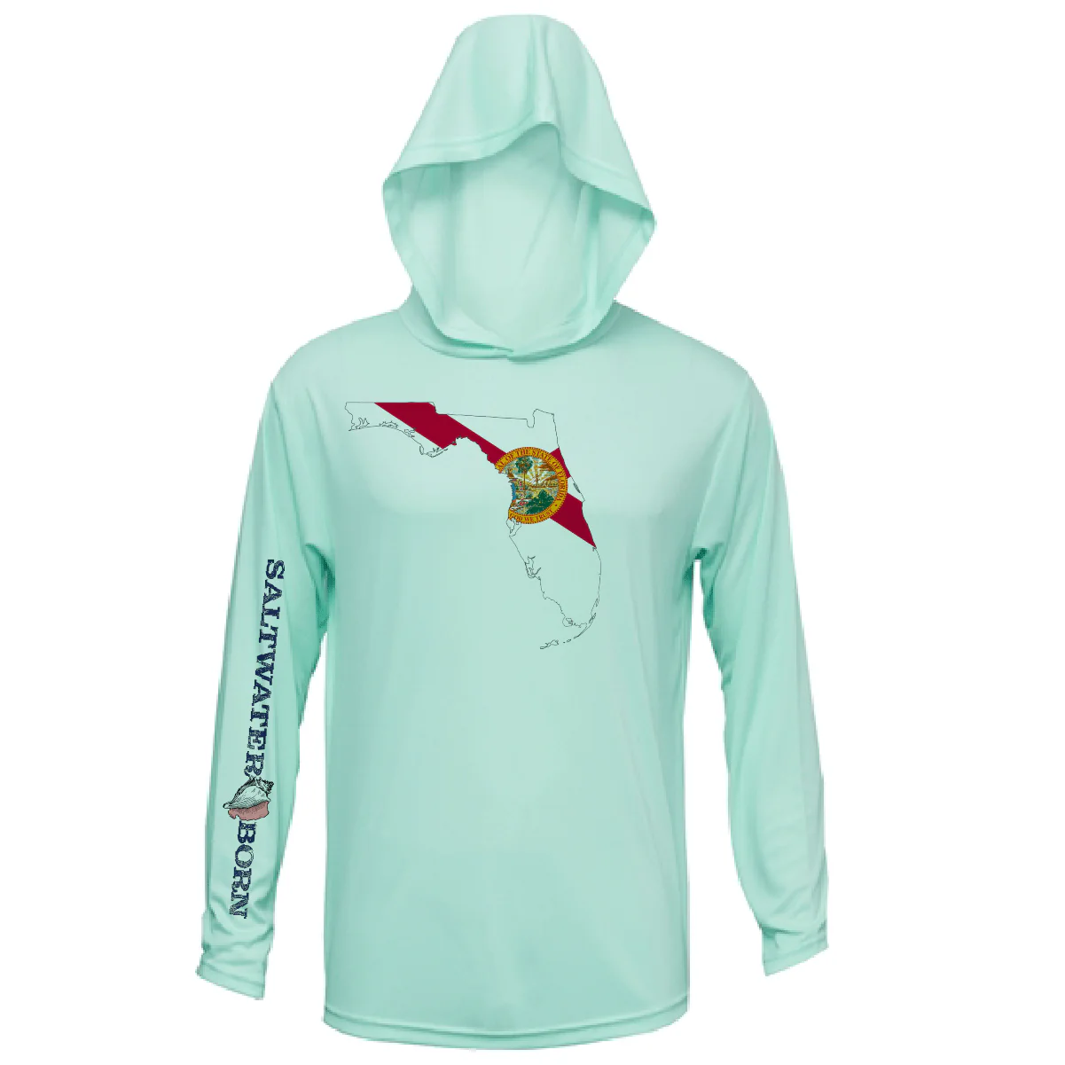 Dunedin, FL State of Florida Long Sleeve UPF 50+ Dry-Fit Hoodie - Image 5