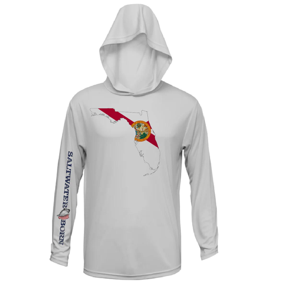 Dunedin, FL State of Florida Long Sleeve UPF 50+ Dry-Fit Hoodie - Image 7