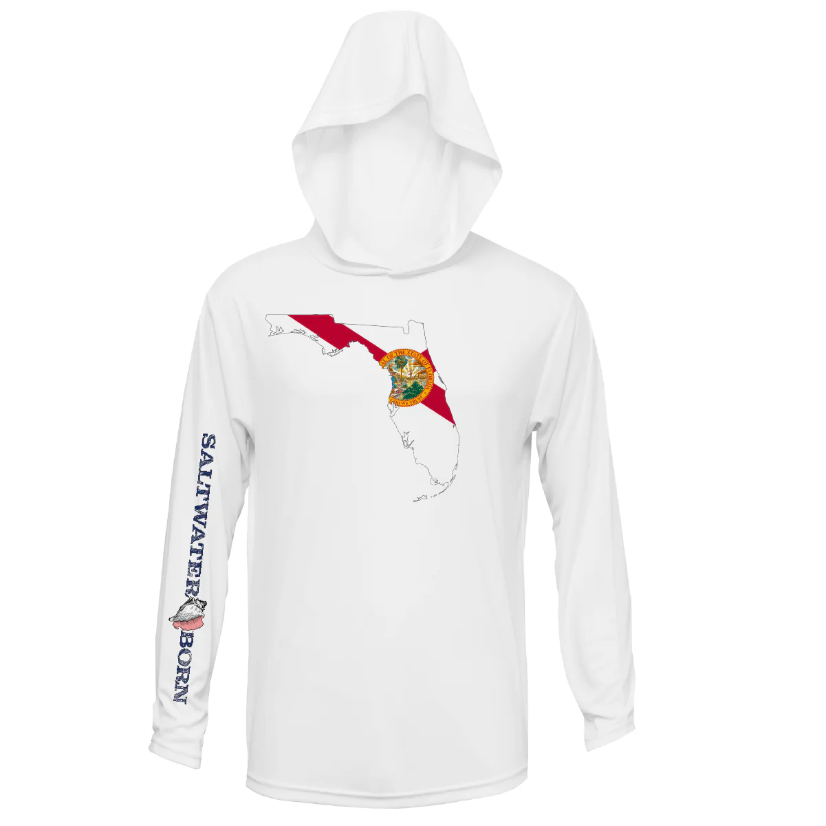 Dunedin, FL State of Florida Long Sleeve UPF 50+ Dry-Fit Hoodie - Image 9