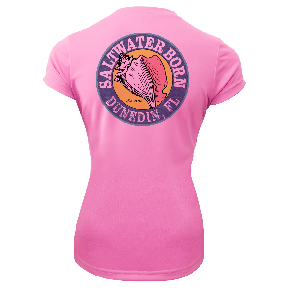 Dunedin Florida Girl Women's Short Sleeve UPF 50+ Dry-Fit Shirt - Image 10