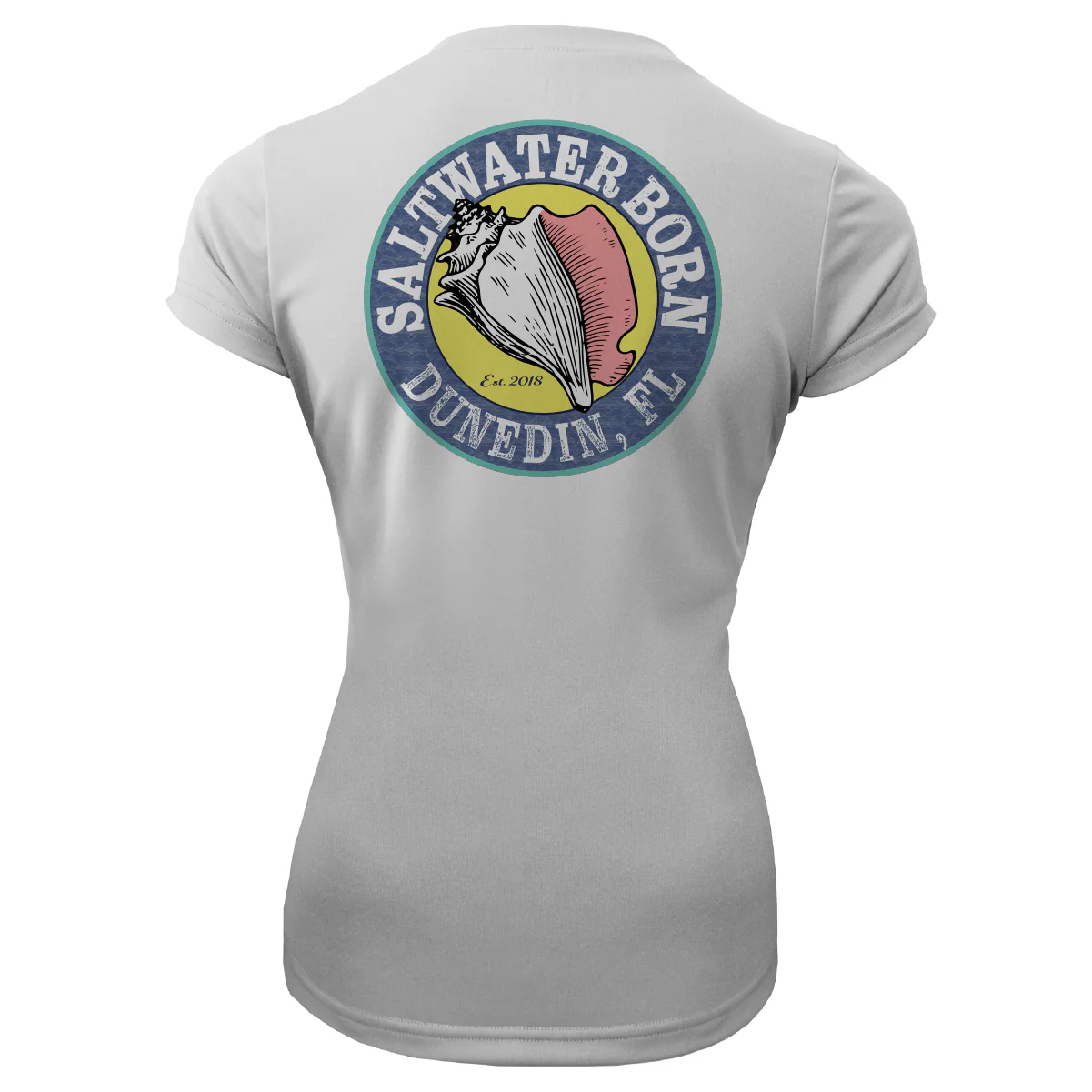 Dunedin Florida Girl Women's Short Sleeve UPF 50+ Dry-Fit Shirt - Image 2