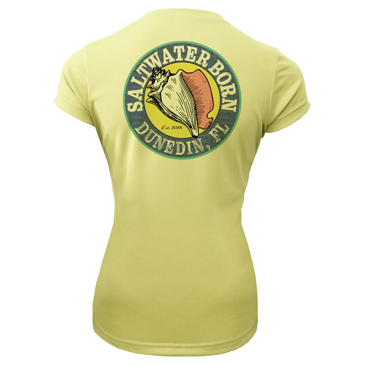 Dunedin Florida Girl Women's Short Sleeve UPF 50+ Dry-Fit Shirt - Image 6