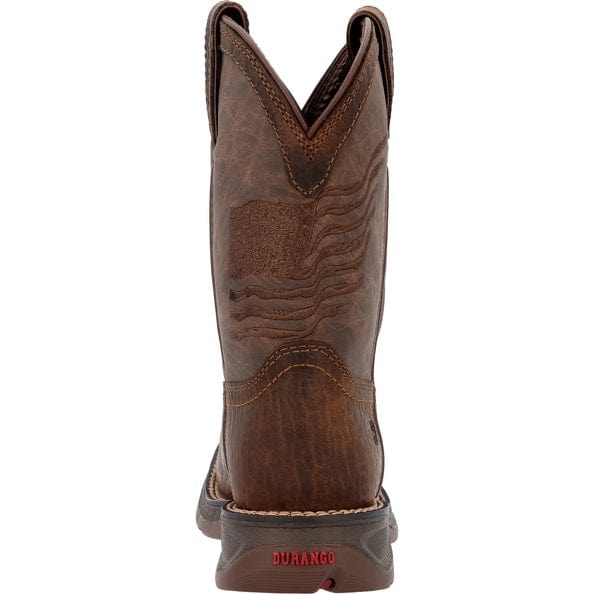 Durango Big Kids Lil Rebel Brown Western Boots DBT0244Y - Image 5