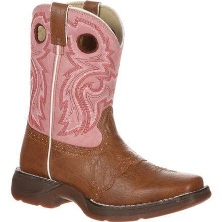 Lil' Durango® Little Kid Tan Lacey Western Boot BT287