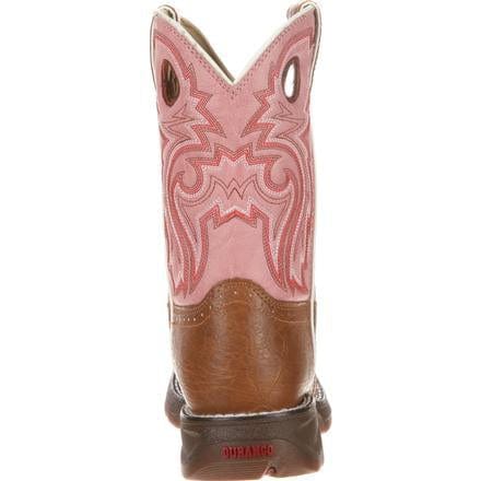 Lil' Durango® Little Kid Tan Lacey Western Boot BT287 - Image 2