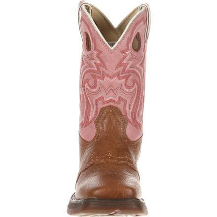 Lil' Durango® Little Kid Tan Lacey Western Boot BT287 - Image 4